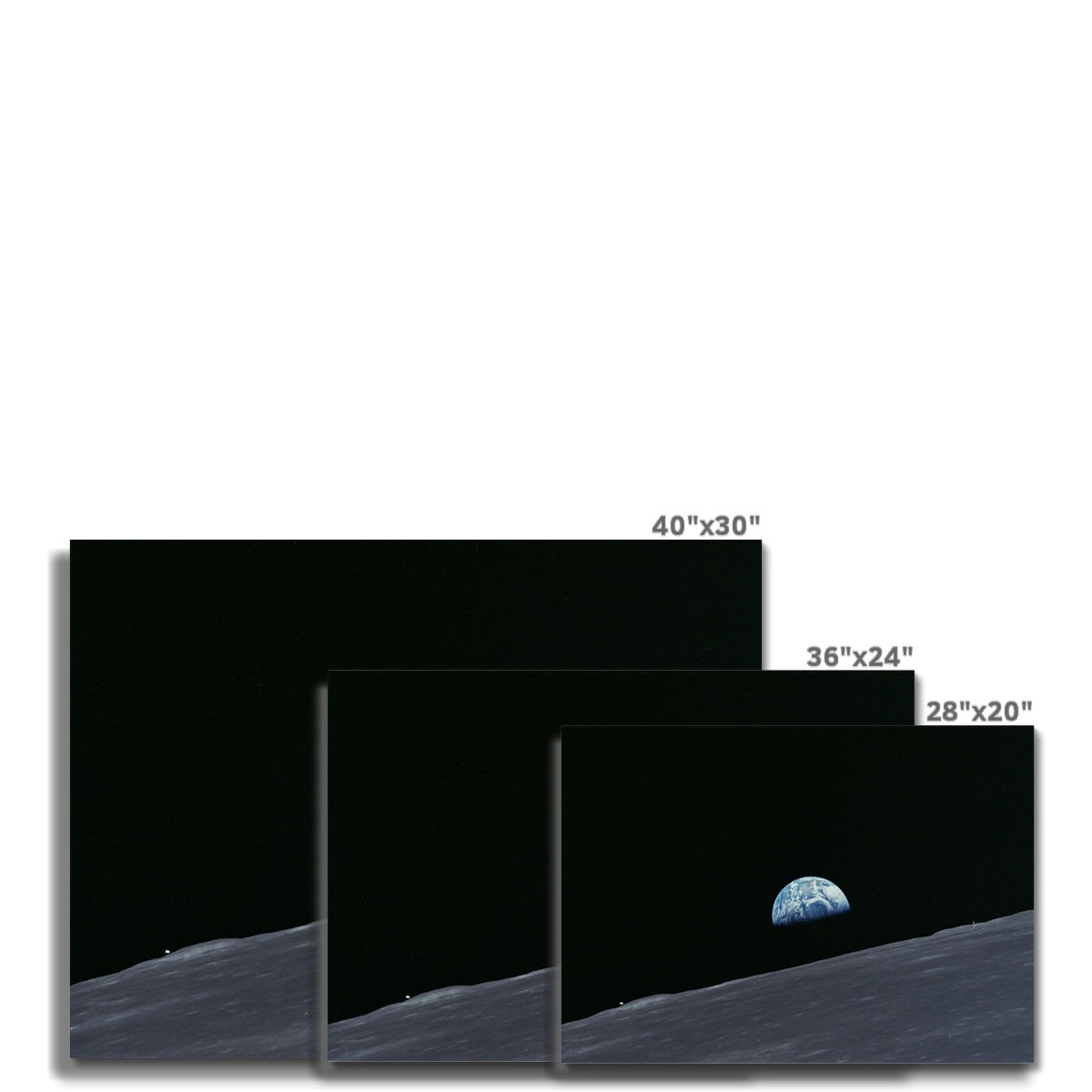 Earthrise Canvas