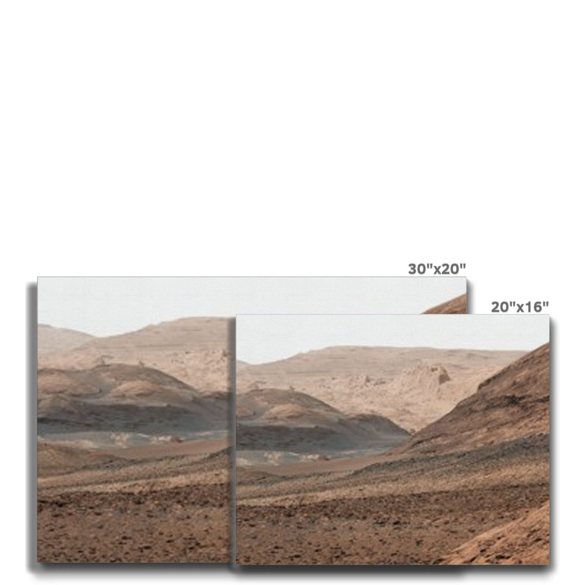 Mars : Gediz Vallis Canvas