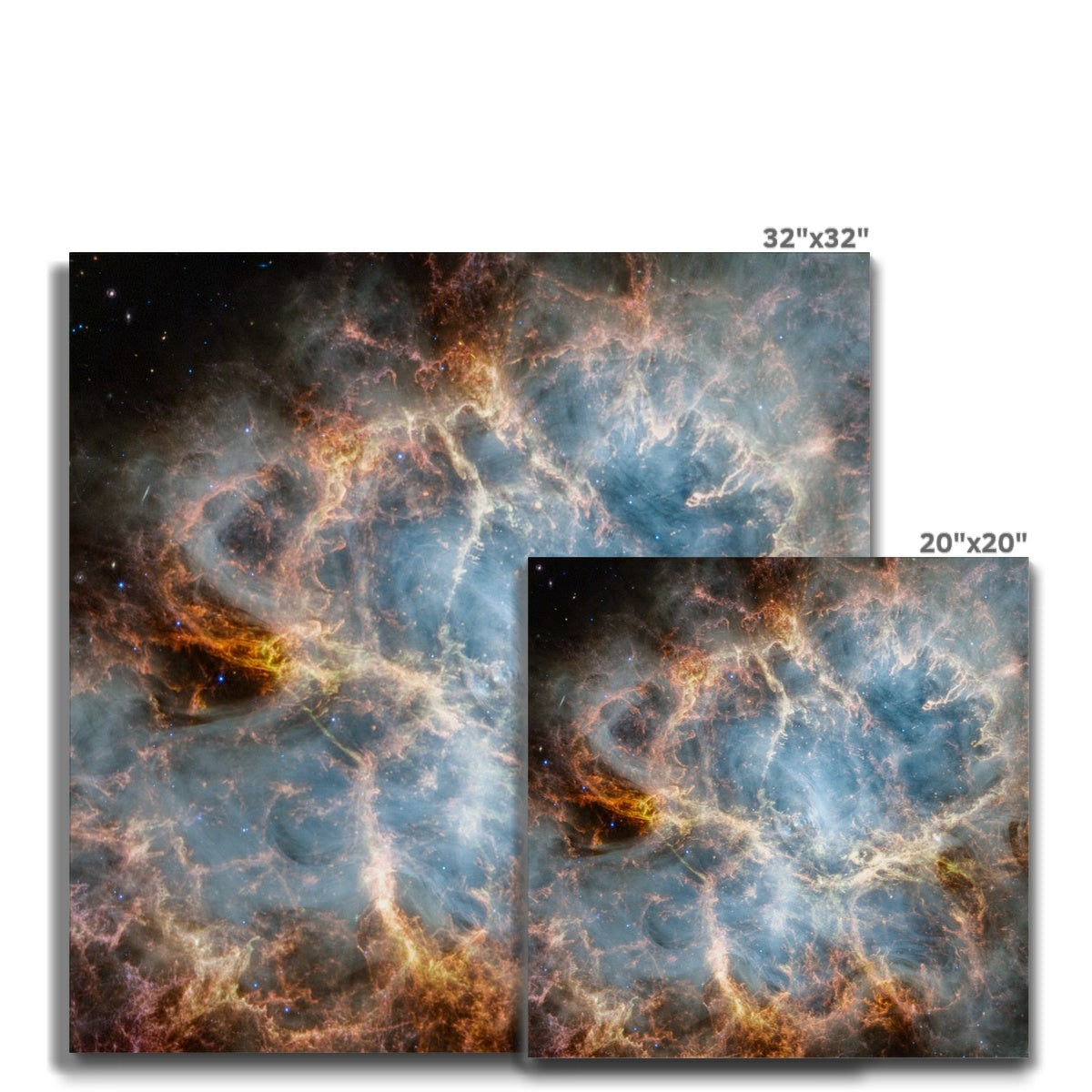 Crab Nebula Canvas
