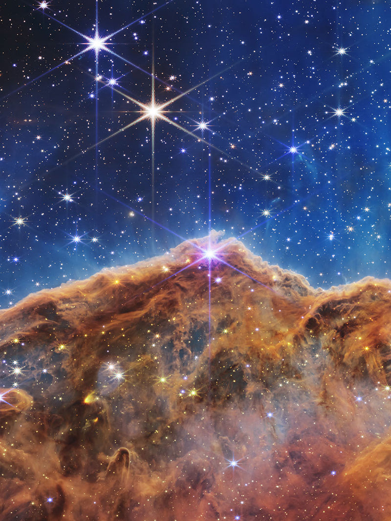Cosmic Cliffs Framed & Mounted Print