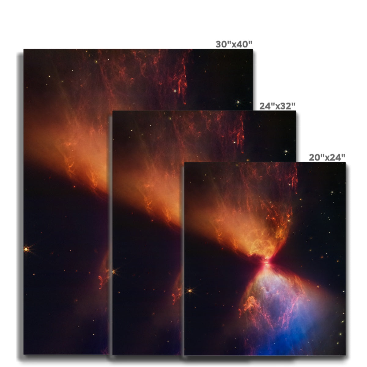 L1527 Nebula and Protostar Canvas