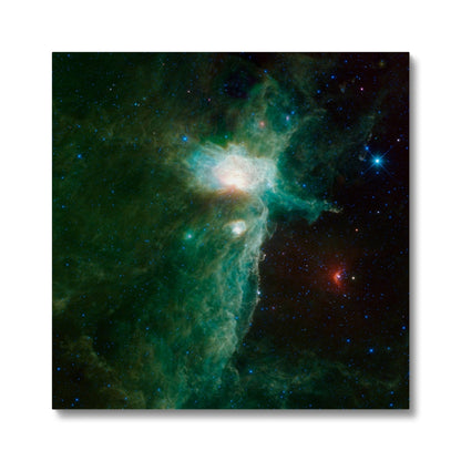 Flame Nebula Canvas