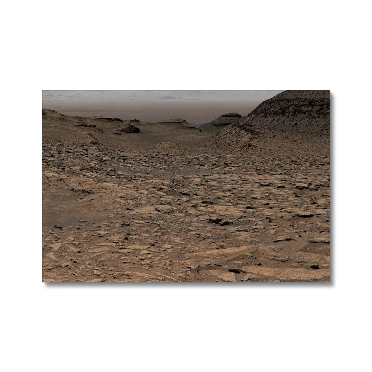 Mars : Jau Crater Canvas