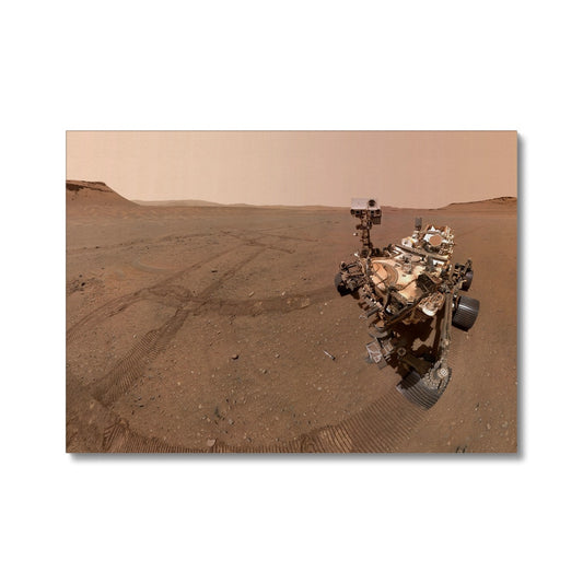 Mars : Perseverance Selfie Canvas