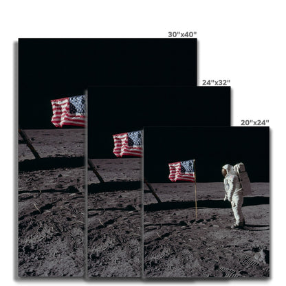Apollo 11 Flag Canvas