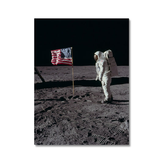 Apollo 11 Flag Canvas