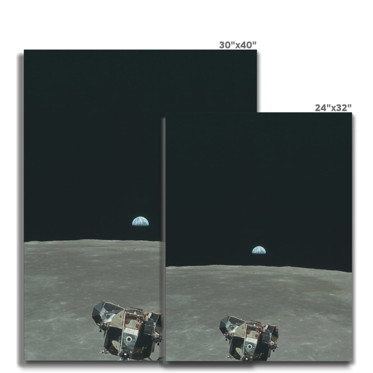 Apollo 11 Lunar Module Rendezvous Canvas