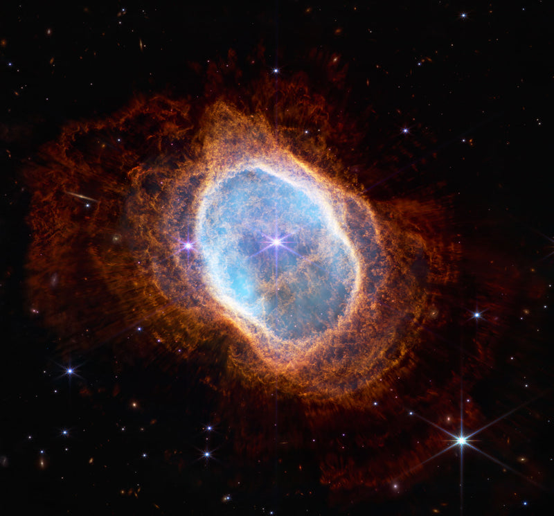 Southern Ring Nebula Framed & Mounted Print